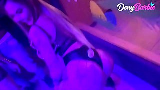 I had sex with the hot Latina in the middle of the club.