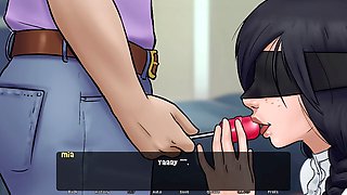 MissKitty2K stars in ""The Taste Game"" - Episode 15 of arousing anime series by Whiteleaf Studio