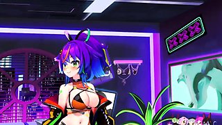 Lengthy haired Blonde hentai