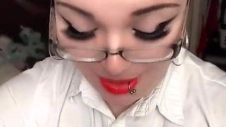 Face Fucking Your Boss After the New Years Party