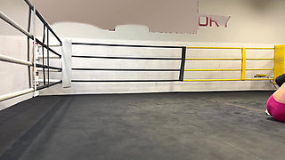 Competetive Female Wrestling with Ginger