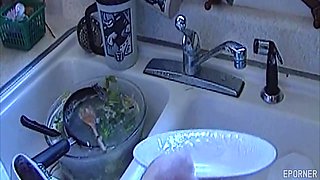 Flirtatious Lady Takes Hard Knob