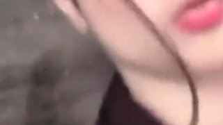 Amateur Actress Masturbates and Touches Her Big Tits