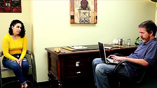 BDSM Brunette getting spanked and caned