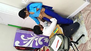 Desi Indian School Girl Tight Pussy Fuck with Big Cock in OYO Room - Parizadi MMS Sex