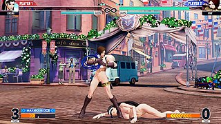 Asian catfight, asian lesbian fight, game