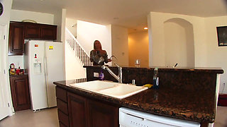 Cheating Housewife Goes BBC