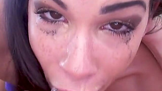 Eden Sin POV Deepthroat Blowjob and Cum Swallow