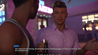 Dominos Beach 22 - Nikki Invites John to Her Midnight Party After His Lifeguard Tryout Victory