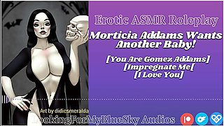 Girl Hentai - Morticia Addams Wants You To Get Her Pregnant [goth Girl] [creampie] [hentai Roleplay]