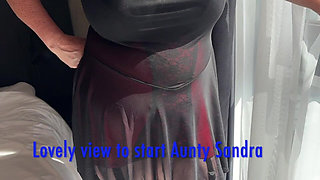Aunty Sandra in Red Girdle Vgq58