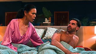 Dana Vespoli and Ken Feels in a group sex scene