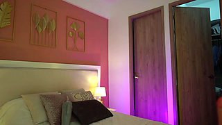 Curly Blonde Teen Records Solo Dildo Masturbation More at