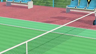 Ep10: Hentai Scenes with Serena, Justine and Navra - Academy Love Saga: Tennis Angels Ex