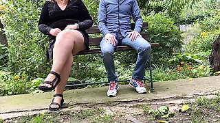 MILF Mom Pisses in Public & Gives Dirty Panties - Big Ass Ukrainian BBW