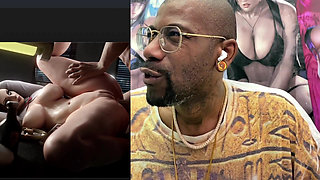 Fat Bald Pussy Elizabeth Getting Anal Fucked by a Thicc Hard Gooner Cock