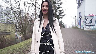 Beautiful Wild Nicol - reality clip - Public Agent