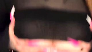 Adrianna with massive baps teases, kneads and sates -