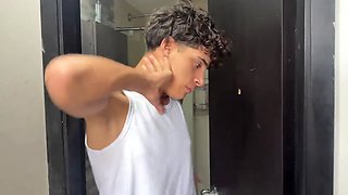 I find out that my stepsister masturbates in my underwear and I fuck her hard as punishment.