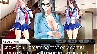 Big-boobed COUGAR attempts to tempt Aika. Smutty Lezzie Anime porn Vore Project
