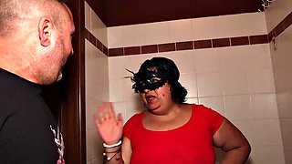 Italian BBW Mature Gets Pounded
