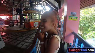 Theme Park Fun With Steamy Thai Girlfriend