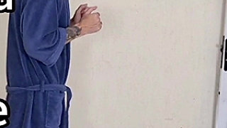 Erotic Stories Cuckold Fetish - a Wife Rests Blindfolded While the Cuckold's Friend Is Inside the Wardrobe
