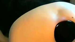 Sissy Gaping Hole Stretched and Fucked by Sex Toy