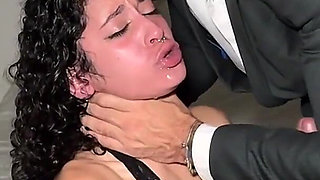 Petite Submissive Is Whipped and Destroyed by Her Boss!