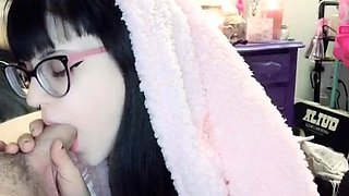 Czech amateur blowjob and fucking POV in public