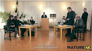 Old Elle With Huge Tits Fucked Her Gardener In Doggy And Ended Up In Court