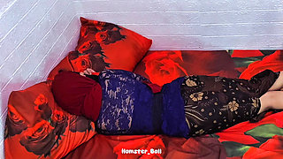 Cheating Stepsister Hijab Kebaya Malay Who I Ordered Handjob And Blowjob