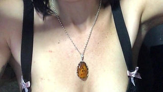Blowjob Dildo and Gaging