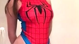 Brunette Solo Webcam Masturbation