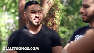 Meditation with hottie (Nicolette Shea) end up blowing (Van Wylde) Big Dick - reality kings