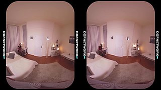 My Girlfriend's A Nympho - Milf In Stockings Gives Blowjob