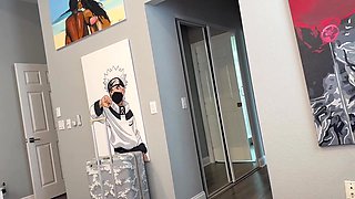 Nude horny MILF pov video