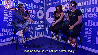 Fulfilling Her Fantasy of Hard Sex on a Show- Onlyrulo and Kaeelen Garcia on Juan Bustos Podcast
