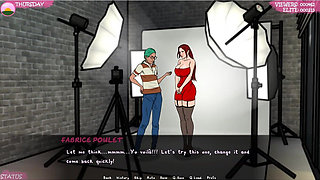 Project Hotwife - Gameplay - Roleplay - Husband Loves Wife Exposing Herself to Male Coworker