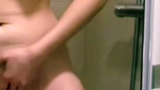 Erotic Shower! I Wax My Pussy and Then I Masturbate Hard and I Have Huge Orgasm!!