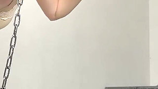 College Student Ping Incident (part 2) Punishment: Standing on Tiptoe with Anal Hook