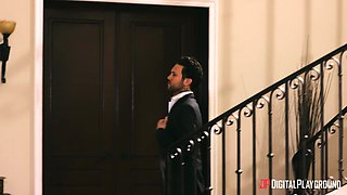 Halle Hayes lesbian porn video