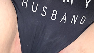 I Love My Husband - Naughty Underwear Tease