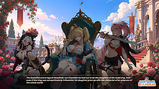 Isekai: Waifu Overlord Gameplay Part 5 - Passionate Kiss H-scene