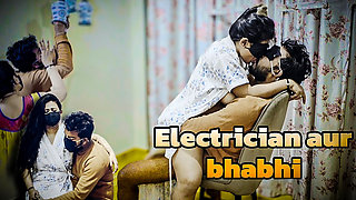 Electrician Fucked Lonely Housewife