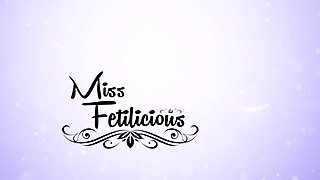 Femdom fetish mistresses fuck bdsm loser with strapon