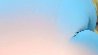 Doll Like Body Fuck & Fake Creampie Overload - Huge Tits & Ass in Crotchless Leggings - Lilykoti