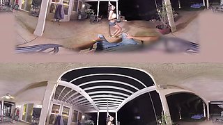 Pool Side Pole Dancing