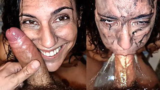 Human Toilet - Extreme Deepthroat - Piss Slave Humiliation - I found this Sex S