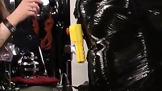 His Fight with the Vacuum Pump